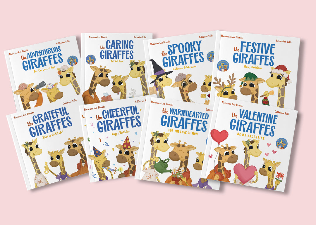 The Grateful Giraffes 8 Book Bundle