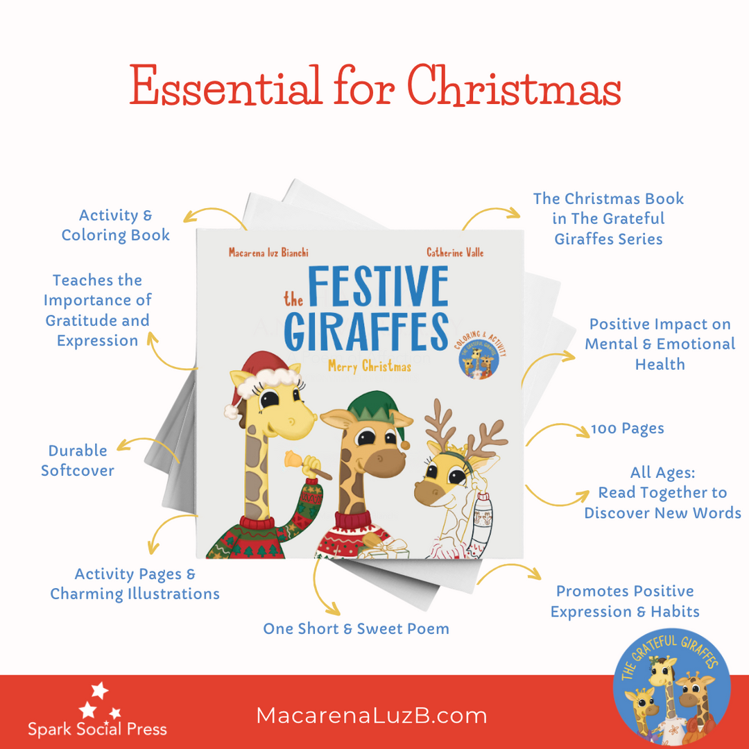 🖍️The Festive Giraffes: Merry Christmas