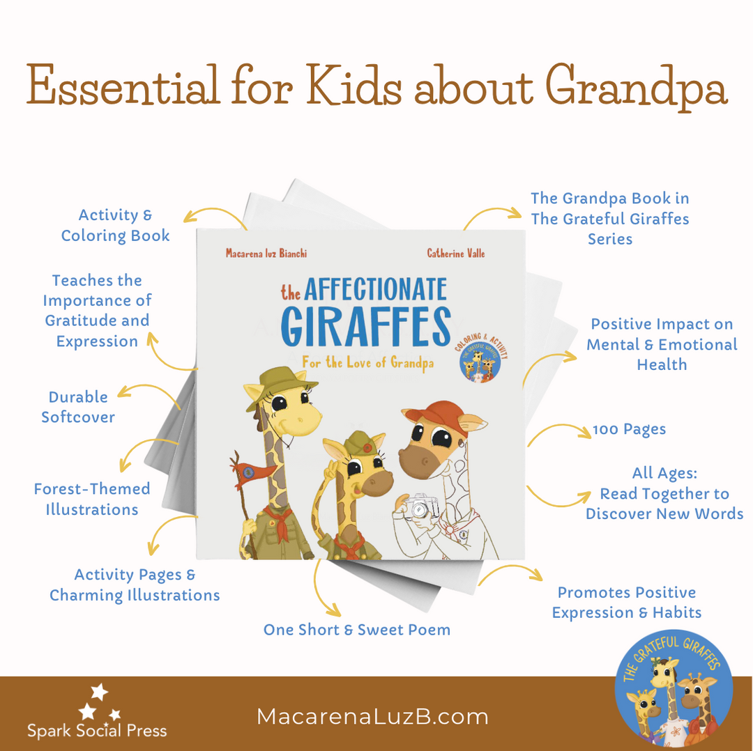 🖍️The Affectionate Giraffes: For the Love of Grandpa